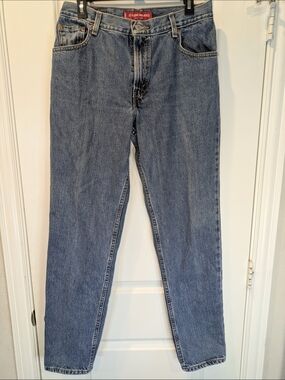 Levi’s 550 Jeans Womens 12 Long Classic Relaxed Fit Medium Wash Denim